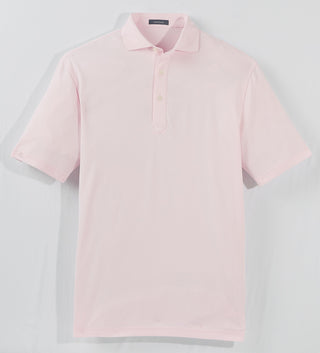 Turtleson - Lester Oxford Men's Polo - Pale Pink