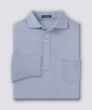 Lester Oxford Performance Polo - Long Sleeve - turtleson