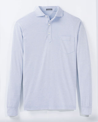 Lester Oxford Performance Polo - Long Sleeve - turtleson