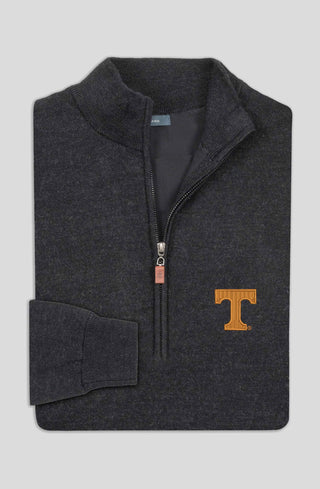 Lined Merino Quarter-Zip Sweater - University of Tennessee - turtleson