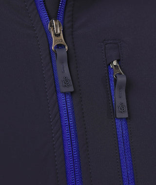 Riggs Water Resistant Quarter-Zip Pullover - Zippers - Navy - Turtleson