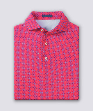 Archer Performance Polo Red/Royal Archer - Turtleson