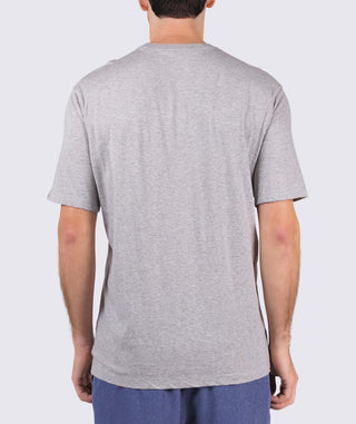 Relaxed Turtle Pocket Tee - back - Pearl - Turtleson