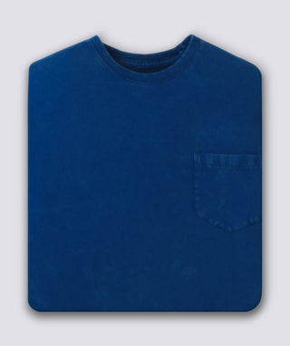 Relaxed Turtle Pocket Tee - Navy - Turtleson