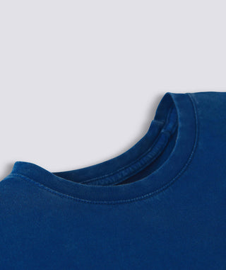 Relaxed Turtle Pocket Tee - Collar - Navy - Turtleson