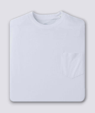 Relaxed Turtle Pocket Tee - White - Turtleson