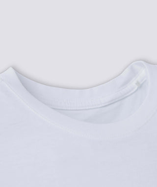 Relaxed Turtle Pocket Tee - Collar - White - Turtleson