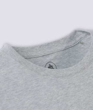Relaxed Turtle Pocket Tee-Long-Sleeve - Collar - Pearl - Turtleson