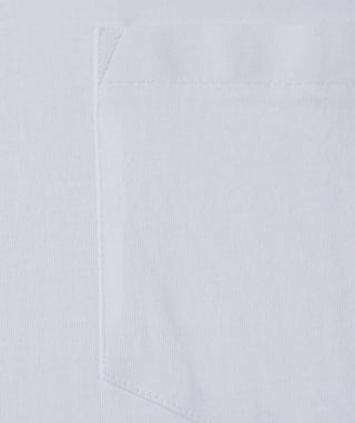 Relaxed Turtle Pocket Tee-Long-Sleeve - Pocket - White - Turtleson