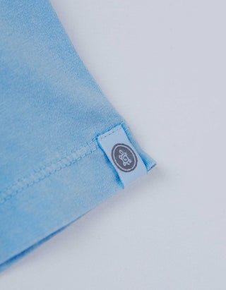 All About The Turtle Graphic Pocket Tee - Tag - Luxe Blue - Turtleson