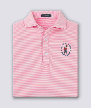 124th U.S. Open - Carter Stripe Performance Polo - Orchid - Turtleson
