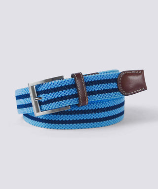Karst Stripe Belt - Luxe Blue/Navy - Turtleson