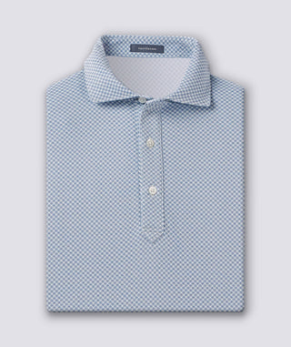 Holt Performance Polo - Antique White/Navy - Turtleson