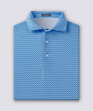 Morgan Performance Polo - Luxe Blue/Navy - Turtleson