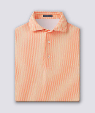 Hex Performance Polo - Apricot/Butter - Turtleson