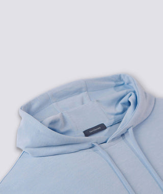 Lester Oxford Performance Hoodie -mens - Luxe Blue - Turtleson