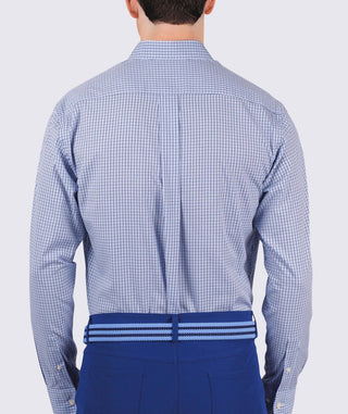 Charles Sport Shirt - back - Navy/Luxe Blue - Turtleson