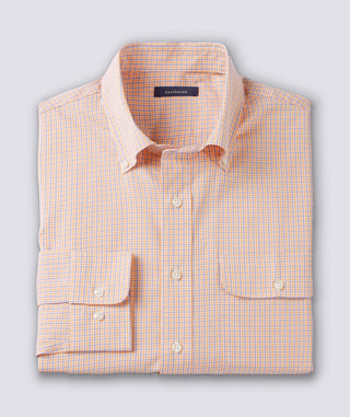 Charles Sport Shirt - Apricot/Luxe Blue - Turtleson