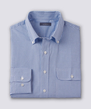 Charles Sport Shirt - Navy/Luxe Blue - Turtleson