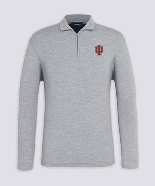 Stirling Sport Zip Polo - Indiana Hoosiers
