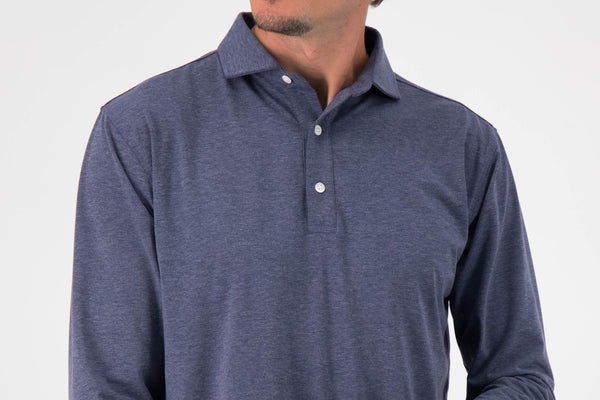 Avery Long Sleeve Performance Polo – turtleson