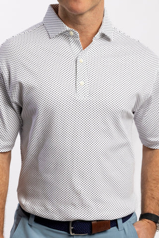 Duncan Dot Cotton Polo
