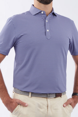 Beckett Stripe Polo