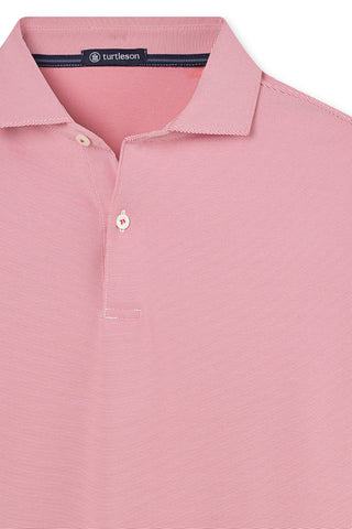 Finch Stripe Long Sleeve Two-Button Polo