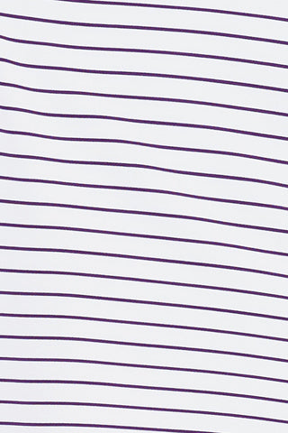 Lewis Stripe Polo - Clemson University - Palmetto