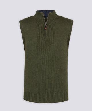 Pinnacle Quarter Zip Sweater Vest