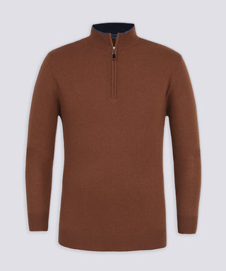 Maxwell Cashmere Quarter Zip