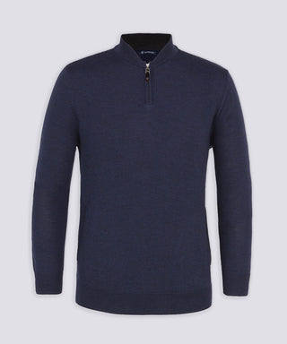 Arnie Bomber Quarter-Zip Sweater
