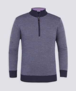 Ace Birdseye Quarter-Zip Sweater