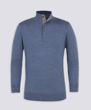 Desmond Quarter Button Sweater