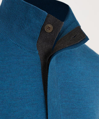 Desmond Quarter Button Sweater