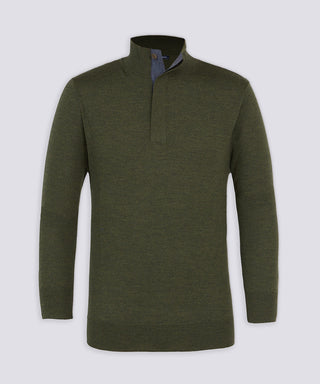 Desmond Quarter Button Sweater