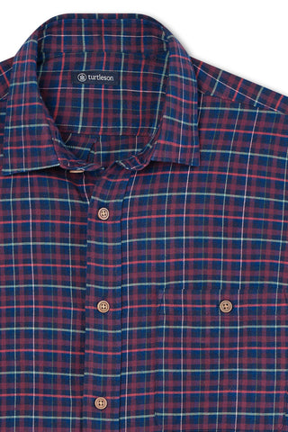 Elton Brushed Twill Sport Shirt