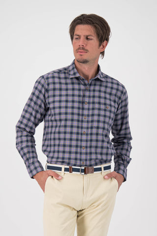 Kasper Brushed Twill Sport Shirt