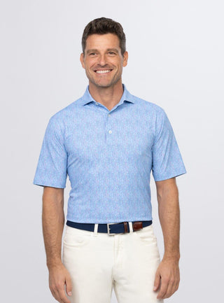 Max Performance Polo Chest - Turtleson -Luxe Blue/Evergreen Max