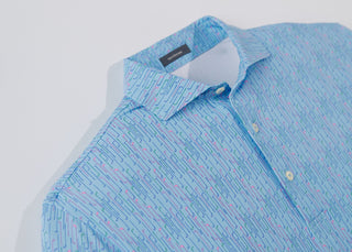 Max Performance Polo - Collar - Turtleson -Luxe Blue/Evergreen Max