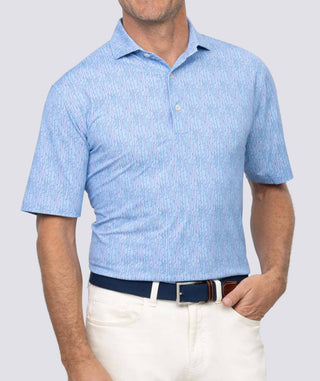 Max Performance Polo. - Turtleson -Luxe Blue/Evergreen Max