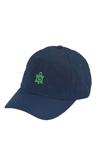 Hat - Navy - Spring Green