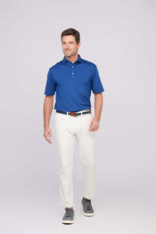 Palmer Solid Performance Men's Polo - Turtleson