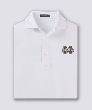 Palmer Solid Performance Polo - Mississippi State University - turtleson