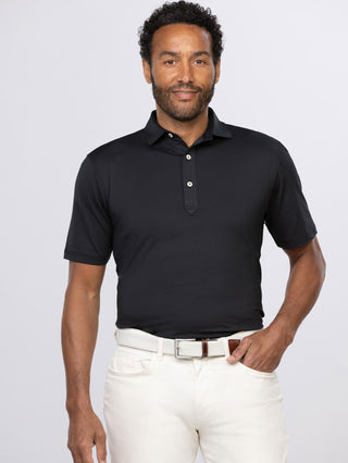 Palmer Solid Performance Polo - turtleson