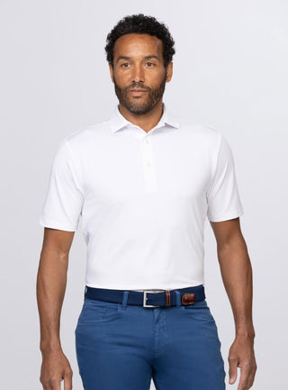 Palmer Solid Performance Polo - turtleson