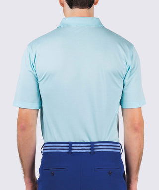 Pierce Cotton Performance Polo - turtleson