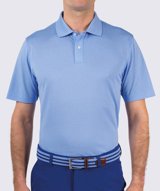 Pierce Cotton Performance Polo - turtleson