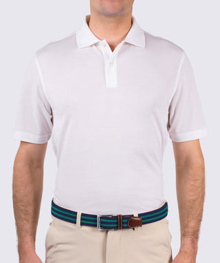 Pierce Cotton Performance Polo - turtleson