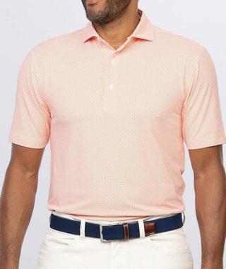 Raynor Performance Polo - Front -  Turtleson -Clementine